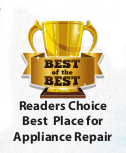 2016 Best Appliance Repair from the readers of the Dawson Creek Mirror